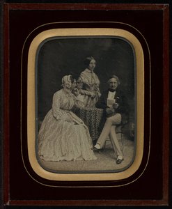 Jean Gabriel és Anne-Charlotte-Adélaide Eynard portréja Madame Charrière-rel alkotó: Jean Gabriel Eynard